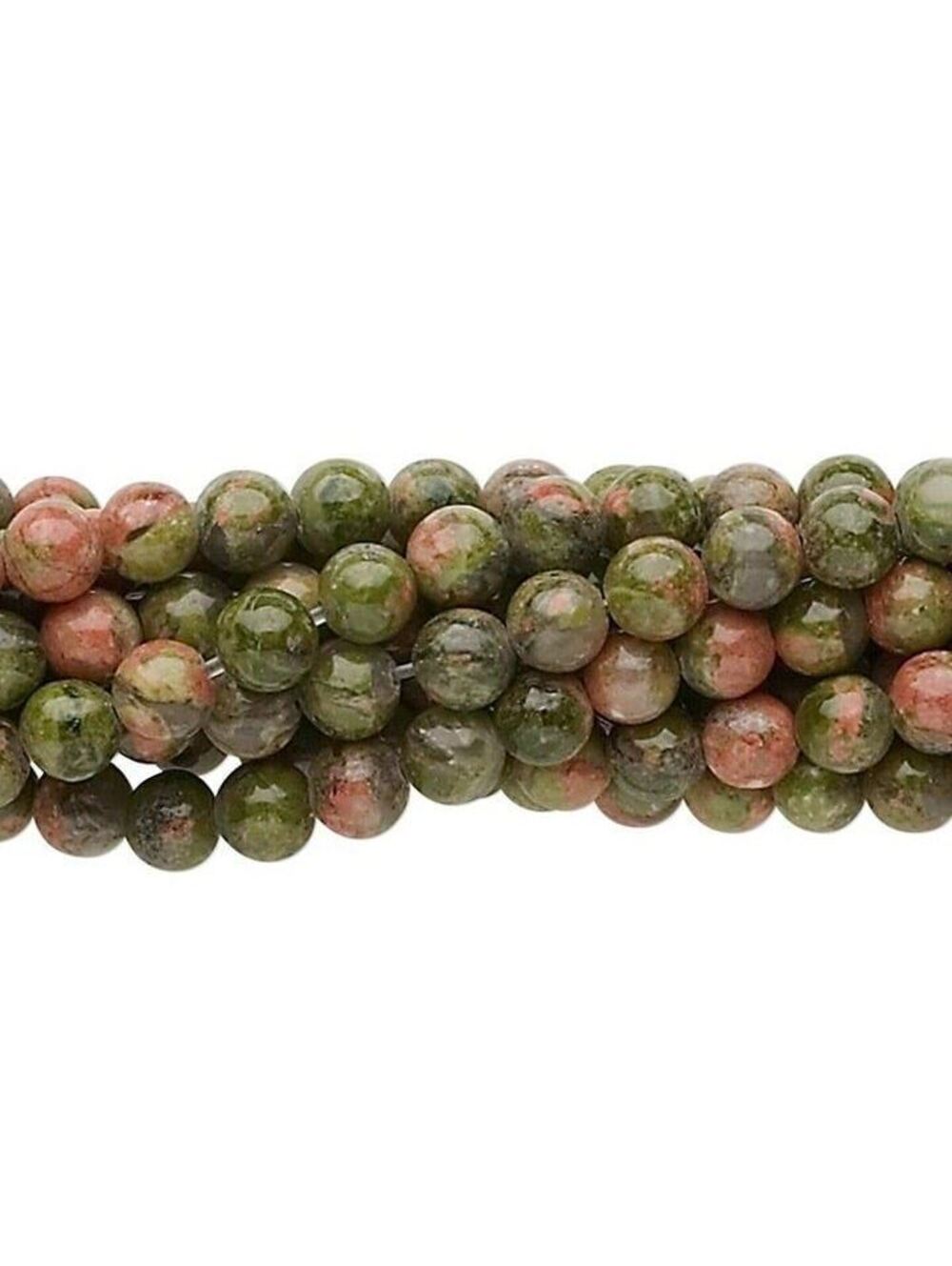 Indian Unakite Natural Gemstone Beads Round 4mm Bulk Lot 100 pcs